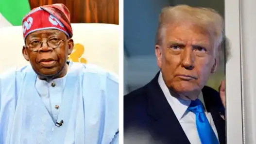 Tinubu Trump Collage