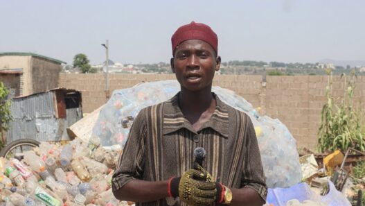 How a 17-Year-Old Nigerian Is Helping Save the Environment by Giving Plastic Bottles a Second Life